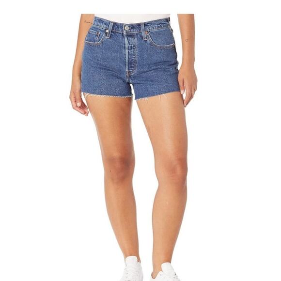 Levi's Pants - Levi's 501 High Rise Fitted Through The Hip Original Style Size 26